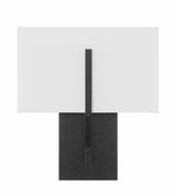 Carlyn 2 Light Black Sconce CAR-9202-BK