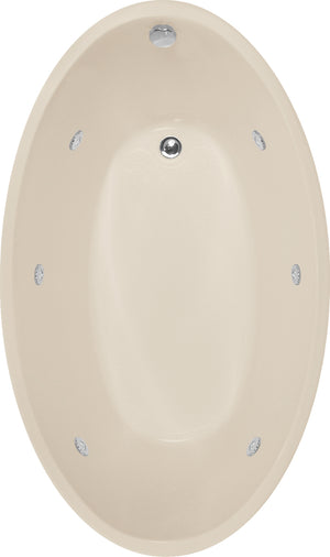 Hydro Systems CAR6036ACO-BON CARLI 6036 AC W/COMBO SYSTEM-BONE