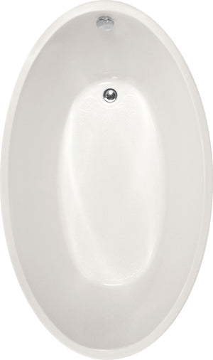 Hydro Systems CAR6036ATO-WHI CARLI 6036 AC TUB ONLY-WHITE