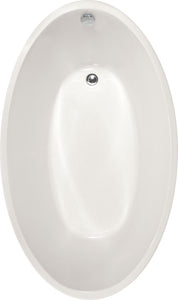 Hydro Systems CAR6036ATO-WHI CARLI 6036 AC TUB ONLY-WHITE