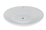 Hydro Systems CAR6636ATA-WHI CARLI 6636 AC W/THERMAL AIR SYSTEM- WHITE