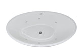 Hydro Systems CAR6636AWP-WHI CARLI 6636 AC W/WHIRLPOOL SYSTEM-WHITE