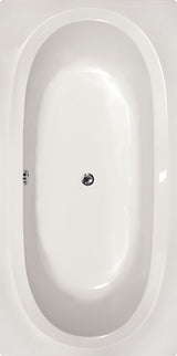 Hydro Systems CAR7236GTO-WHI CARIBE 7236 GC TUB ONLY-WHITE