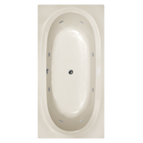Hydro Systems CAR7236GWP-BON CARIBE 7236 GC W/WHIRLPOOL SYSTEM-BONE