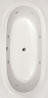 Hydro Systems CAR7236GWP-WHI CARIBE 7236 GC W/WHIRLPOOL SYSTEM-WHITE