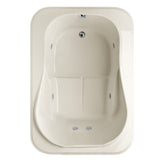 Hydro Systems CAS6042ACO-BIS CASSI 6042 AC W/COMBO SYSTEM-BISCUIT