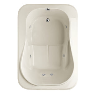 Hydro Systems CAS6042AWP-BIS CASSI 6042 AC W/WHIRLPOOL SYSTEM-BISCUIT