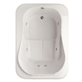 Hydro Systems CAS6042AWP-WHI CASSI 6042 AC W/WHIRLPOOL SYSTEM-WHITE