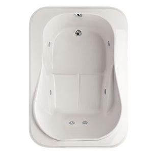Hydro Systems CAS6042AWP-WHI CASSI 6042 AC W/WHIRLPOOL SYSTEM-WHITE