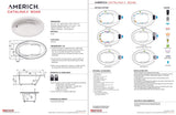 Americh CA6042T2A2-BI Catalina II 6042 - Tub Only / Airbath 2 - Biscuit