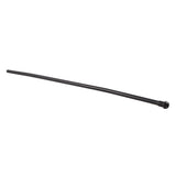 Complement CB38200MB 20-Inch Bullnose Bathroom Supply Line, Matte Black