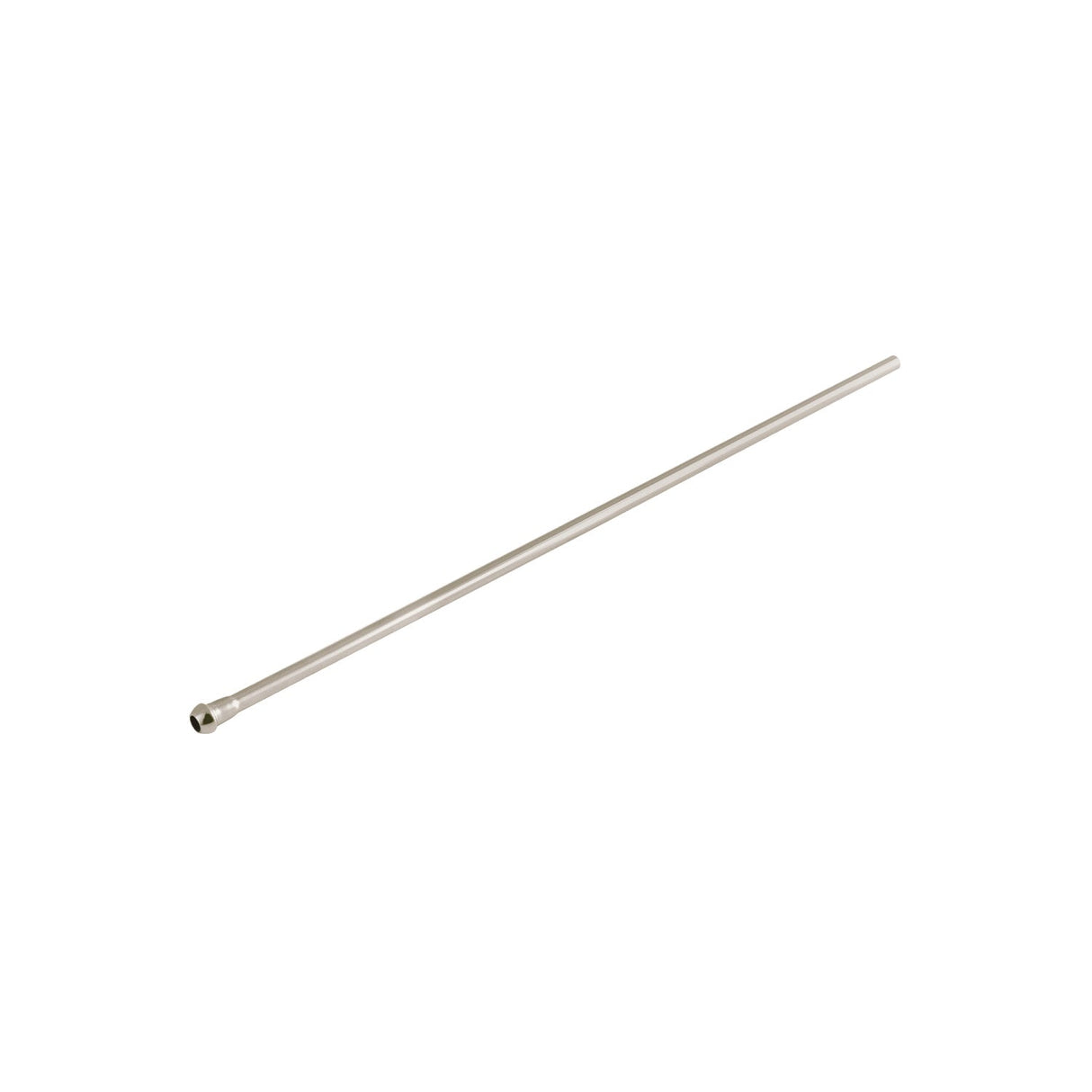 Complement CB38206 20-Inch Bullnose Bathroom Supply Line, Polished Nickel