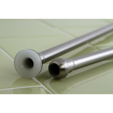 Complement CB38301 30-Inch Bullnose Bathroom Supply Line, Polished Chrome