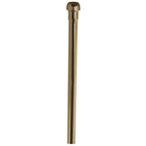 Complement CB38302 30-Inch Bullnose Bathroom Supply Line, Polished Brass