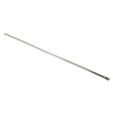 Complement CB38306 30-Inch Bullnose Bathroom Supply Line, Polished Nickel