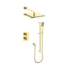 ZLINE Crystal Bay Thermostatic Shower System in Polished Gold