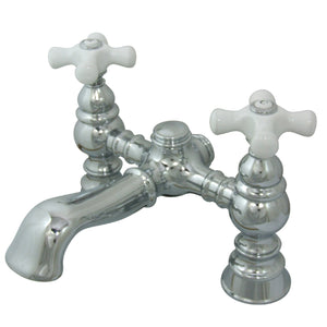 Vintage CC1136T1 Two-Handle 2-Hole Deck Mount Clawfoot Tub Faucet, Polished Chrome