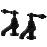Vintage CC1L5 Two-Handle Deck Mount Basin Tap Faucet, Oil Rubbed Bronze