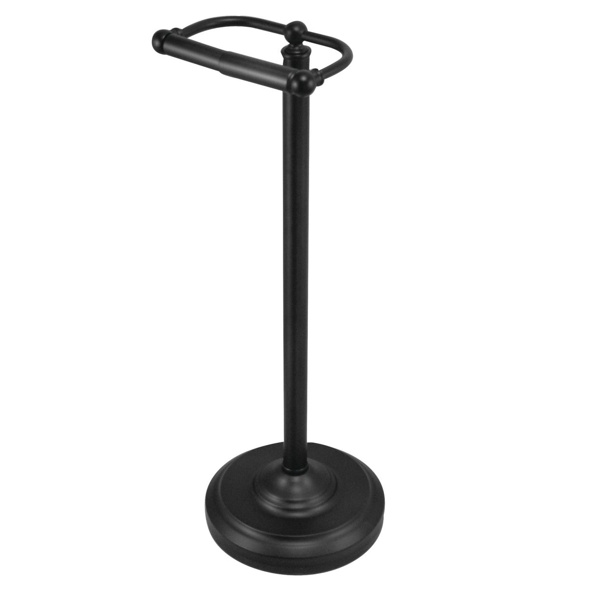 Vintage CC2000 Freestanding Toilet Paper Holder, Matte Black