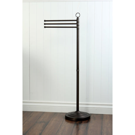 Vintage CC2025 Freestanding Triple Towel Rack, Oil Rubbed Bronze