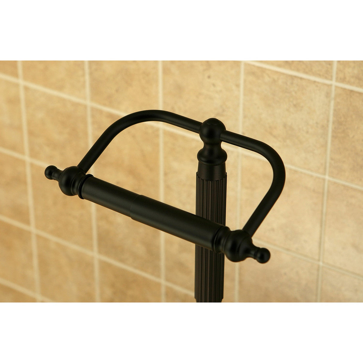 Georgian CC2105 Freestanding Toilet Paper Holder, Oil Rubbed Bronze