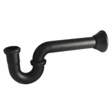 Vintage CC2120MB 1-1/2 Inch Decor P-Trap, Matte Black