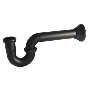 Vintage CC2120MB 1-1/2 Inch Decor P-Trap, Matte Black