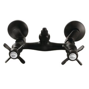 Essex CC2130BEX Wall-Mount Tub Filler Faucet with Riser Adapter, Matte Black