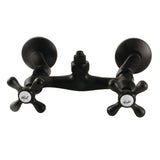 Vintage CC2130 Wall-Mount Tub Filler Faucet with Riser Adapter, Matte Black
