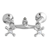Vintage CC2131 Wall-Mount Tub Filler Faucet with Riser Adapter, Polished Chrome