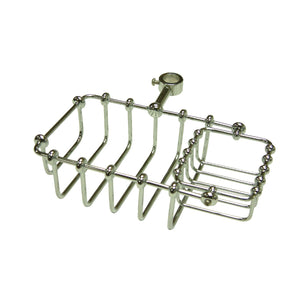 Vintage CC2141 7-Inch Riser Mount Soap and Sponge Holder, Polished Chrome