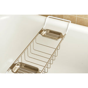 Vintage CC2158 Bathtub Caddy Tray, Brushed Nickel