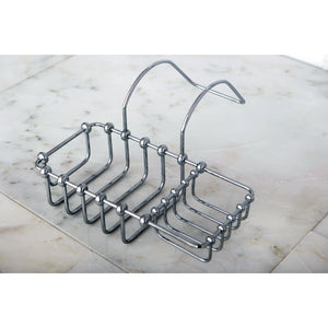 Vintage CC2161 8-3/8 Inch Clawfoot Tub Hanging Soap and Sponge Holder, Polished Chrome