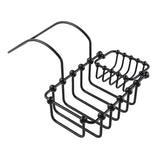 Vintage CC2170 7-Inch Clawfoot Tub Hanging Soap and Sponge Holder, Matte Black