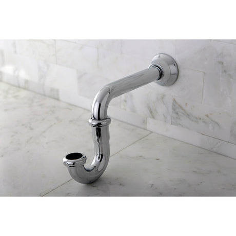 Vintage CC2181 1-1/4 Inch Decor P-Trap, 18 Gauge, Polished Chrome