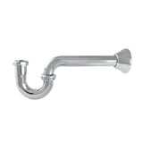 Vintage CC2181 1-1/4 Inch Decor P-Trap, 18 Gauge, Polished Chrome