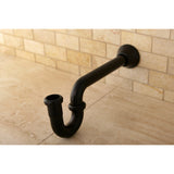 Vintage CC2185 1-1/4 Inch Decor P-Trap, 18 Gauge, Oil Rubbed Bronze