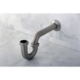 Vintage CC2188 1-1/4 Inch Decor P-Trap, 18 Gauge, Brushed Nickel
