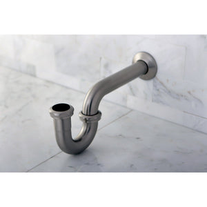 Vintage CC2188 1-1/4 Inch Decor P-Trap, 18 Gauge, Brushed Nickel