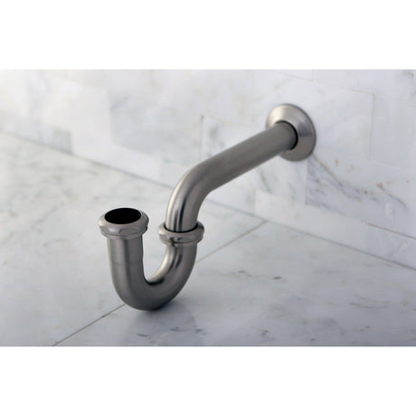 Vintage CC2188 1-1/4 Inch Decor P-Trap, 18 Gauge, Brushed Nickel