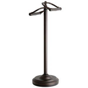 Vintage CC2205 Freestanding Double Roll Toilet Paper Holder, Oil Rubbed Bronze