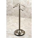 Vintage CC2208 Freestanding Double Roll Toilet Paper Holder, Brushed Nickel
