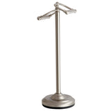 Vintage CC2208 Freestanding Double Roll Toilet Paper Holder, Brushed Nickel
