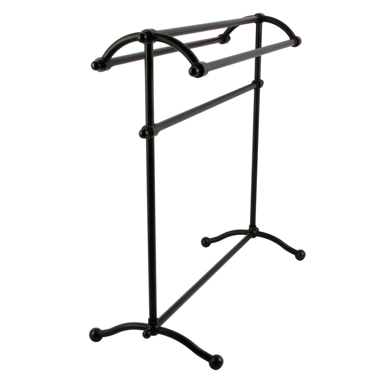 Vintage CC2290 Freestanding Towel Rack, Matte Black