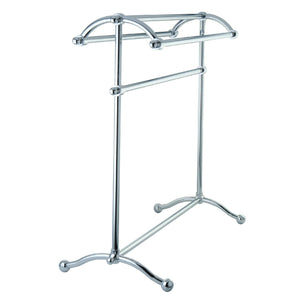 Vintage CC2291 Freestanding Towel Rack, Polished Chrome