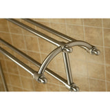 Vintage CC2298 Freestanding Towel Rack, Brushed Nickel