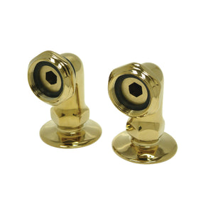 Vintage CC2RS2 2-Inch Deck Mount Tub Faucet Riser, Polished Brass