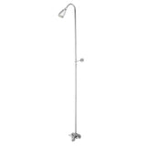 Vintage CC3121 Two-Handle 2-Hole Tub Wall Mount Convert to Shower Unit, Polished Chrome