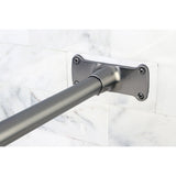 Vintage CC3148 63-Inch L-Shaped Shower Curtain Rod, Brushed Nickel