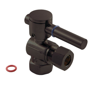 Concord CC33105DL 3/8-Inch FIP x 3/8-Inch OD Comp Quarter-Turn Angle Stop Valve, Oil Rubbed Bronze